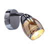 Wirginia lampa kinkiet chromowy 1x10w e14 klosz lustrzany 91-14009