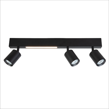 Lampa Sufitowa Magnet 9W+3xGU10 3000/4000K Czarny