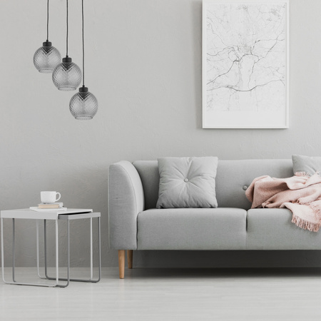 Lampa wisząca DEVON 3xE27 koło