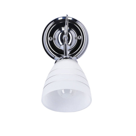 Candellux Simpli kinkiet 1x40W chrom/biały
