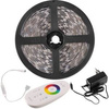 Zestaw: taśma LED 24V 5m RGB+4000K IP20 pilot, zasilacz, sterownik