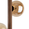 ESTERA WOOD ORZECH BURSZTYN LAMPA PODŁOGOWA 3XG9