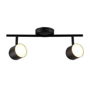 Lampa ścienno-sufitowa ruchoma LED KUBIK 2 Czarna 3000K
