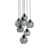 Lampa wisząca CUBUS GRAPHITE 7xE27 koło