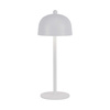 Lampka Biurkowa Nocna V-TAC 3W LED 30cm Ładowanie USB Ściemnianie Biała 