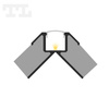 LED P17-3 Profil perforowany 2000 mm anod (nr kat 8617302)