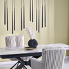 Tk Lighting PIANO BLACK lampa wisząca 12xG9