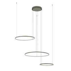 Lampa wisząca CIRCOLO LED SILK OLIVE 45W 3000K 1600lm 125cm Nowodvorski 11398