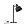 Lampka stołowa czarna regulowana Reno 41-80066