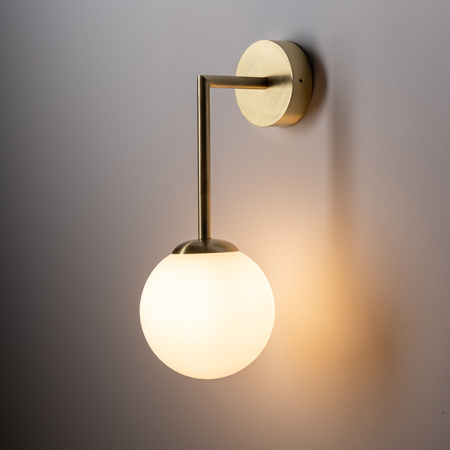 Nowodvorski Kinkiet AGAVE 1xG9 mosiężny 10526