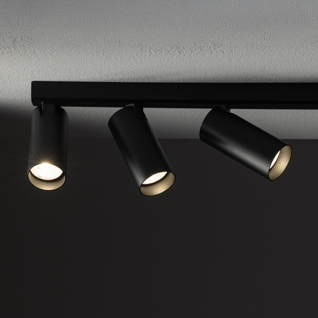 Lampa sufitowa FOURTY z reflektorkami  i zwisami 5xGU10 czarna Nowodvorski 11448