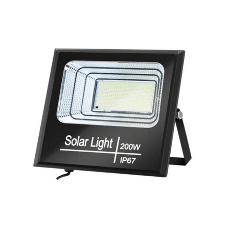 Naświetlacz solarny LED z panelem słonecznym 200W 1900lm 6500K IP67