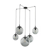 Lampa wisząca ESME Graphite 5xE27 pająk