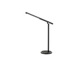 Nowodvorski Lampka biurkowa czarna srebrna SMART LED 