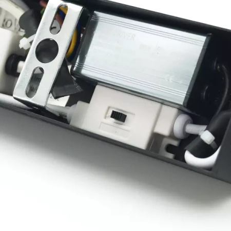 Kinkiet ścienny LUNA IP54 18W 120cm czarny CCT