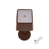 Lampka Biurkowa Nocna V-TAC 2W LED Ładowanie Ściemnianie IP54 Brąz Corten VT-7563 3000K 200lm