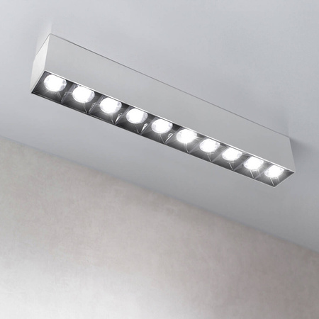 Lampa liniowa natynkowa 30W 3000K biała JDL-4T