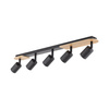 Lampa sufitowa COVER WOOD 5xGU10