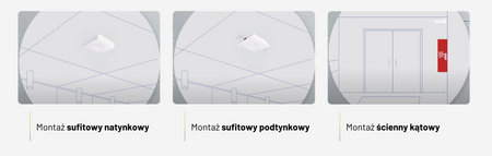 Oprawa awaryjna natynkowa Starlet Quad SO 250 NM 2H AT IP20 [BLK] / 87497