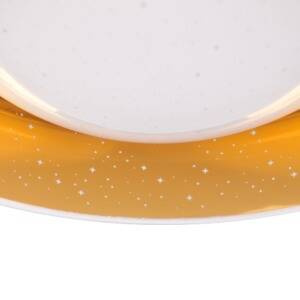 Plafon LED TULUZA biało-złoty 24W 4000K