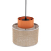 Lampa wisząca Duo JUTA Orange E27 