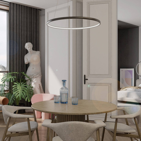 Light prestige Midway wisząca mała czarna Triangle LP-033/1P S BK Triangle