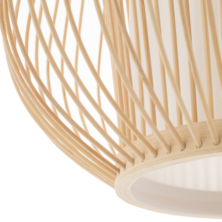 Lampa wisząca PUKET L  drewno biały 11162 Nowodvorski