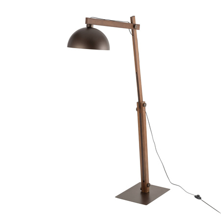 Lampa podłogowa OSLO BROWN 1xE27
