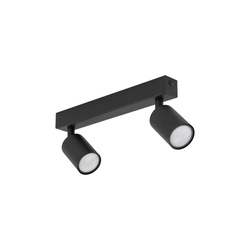 Tk Lighting NEX BLACK lampa sufitowa  2XGU10