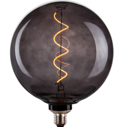 Żarówka dekoracyjna LED E27 FILAMENT G200 4W Vintage Smoky duża kula