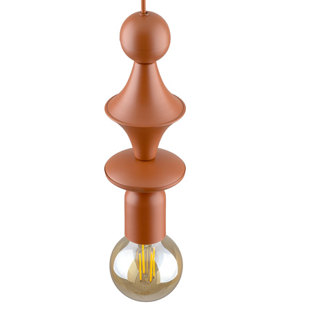 Tk Lighting TOWER BRICK lampa wisząca 1XE27
