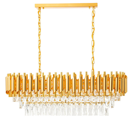Lampa kryształowa luksusowa żyrandol Luxury GOLD WSC025