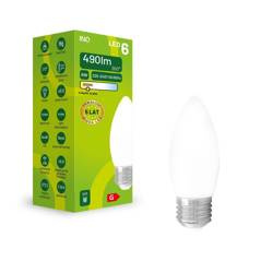 LED C37 E27  6W ŚWIECA 490lm 3000K INQ