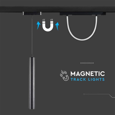 Oprawa Szynosystem Magnetyczny 48V V-TAC 11W LED 100cm VT-42112 3000K 1270lm 3 Lata Gwarancji