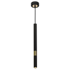 Lampa wisząca MONZA BLACK / GOLD 1xG9 8W
