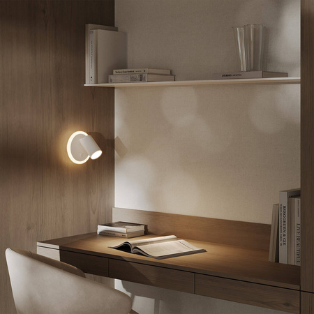 Spot Parma 1 1xGU10 + 1xLED CCT biały LP-0612/1WS WH