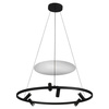 Light prestige Almeria lampa wisząca czarna LP-907/1P BK