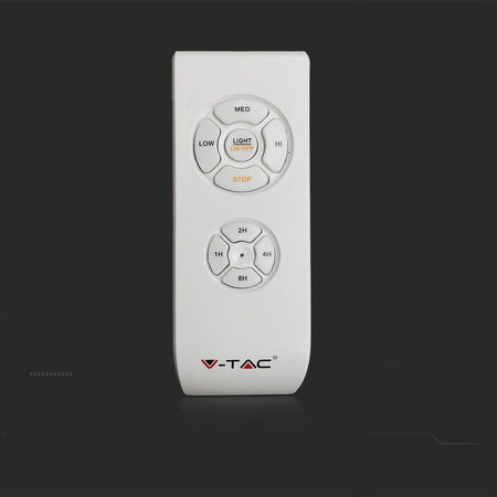 Wentylator Sufitowy V-TAC 45W LED Pilot RF CCT Niebieski VT-5022 3000lm