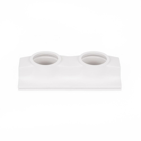 Oprawa Gipsowa V-TAC 2xGU10 Sufitowa Biała 190x100 VT-11012 3 Lata Gwarancji