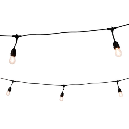 Girlanda zewnętrzna Summer Time 6,6m S14 Filament 2200K 36V 10xE27 IP44