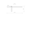 Nowodvorski Kinkiet obrazowy czarny IMPULSE LED S 