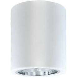 Oprawa natynkowa JUPITER 10 MD-3011 okrągła biała metalowa 1xE27
