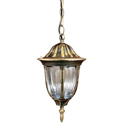 Lampa zewnętrzna FLORENCJA wisząca patyna  1xE27