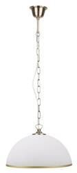 Lampa wisząca patyna/biała szklana regulowana 60W Sugar Candellux 31-77752