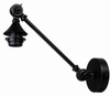 Kinkiet regulowany metalowy Rustic czarny E27