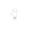 ŻARÓWKA G9 LED LENS 3W 4000K