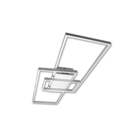 Plafon lampa LED Galaxis Vela 90W 83x36x8 cm biały prostokątny + pilot
