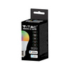 Żarówka LED SMART WiFi V-TAC 8.5W E27 A60 TUYA Amazon Alexa Google Home VT-5109 RGB+2700K-6500K 806lm