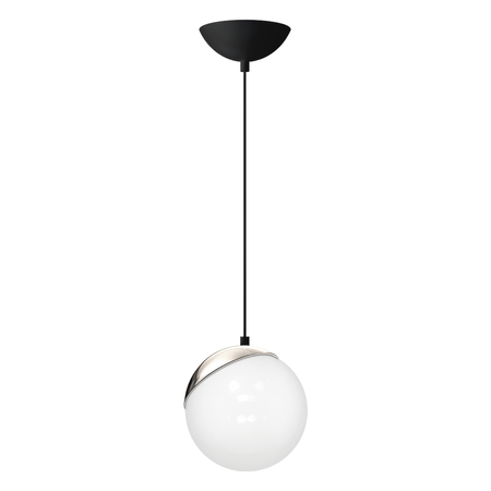 Lampa wisząca SFERA BLACK/CHROME 1xE27 