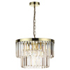 Vetro lampa wisząca antyczne złoto LP-2910/5P AGD